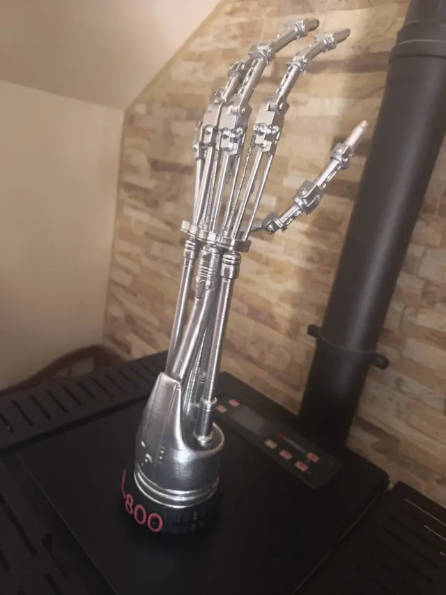 Brazo Terminator T800 Impreso 3D