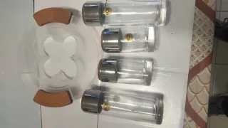 Set Menage Guzzini Nuovo  sale pepe olio aceto