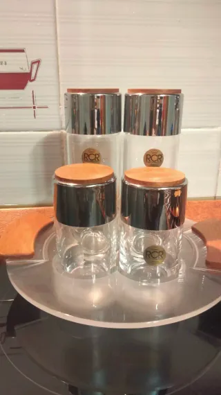 Set Menage Guzzini Nuovo  sale pepe olio aceto