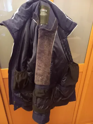 Cazadora esquí CMP azul talla 12 (XS)