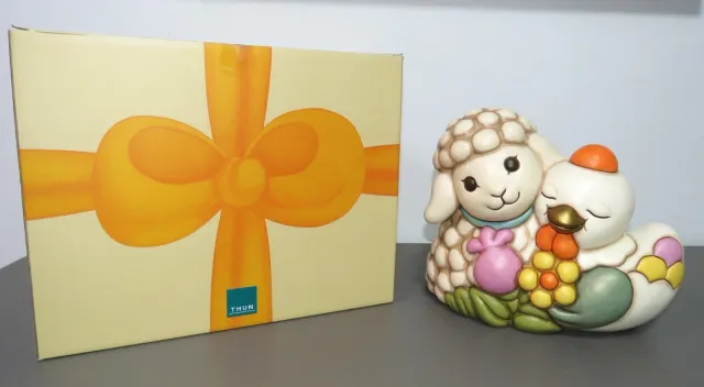 Coppia Thun Agnellino Nelly e Gallina Ester