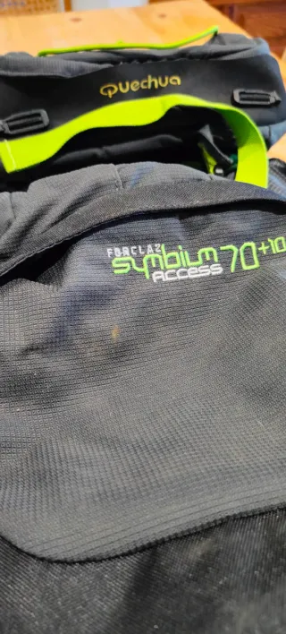 Mochila Trekking Quechua Forclaz Symbium 70+10