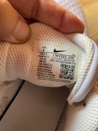 Zapatillas Nike Talla 39