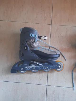 Patinete en línea talla 39