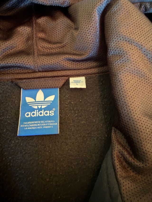 Chándal Adidas Negro y Rojo Original