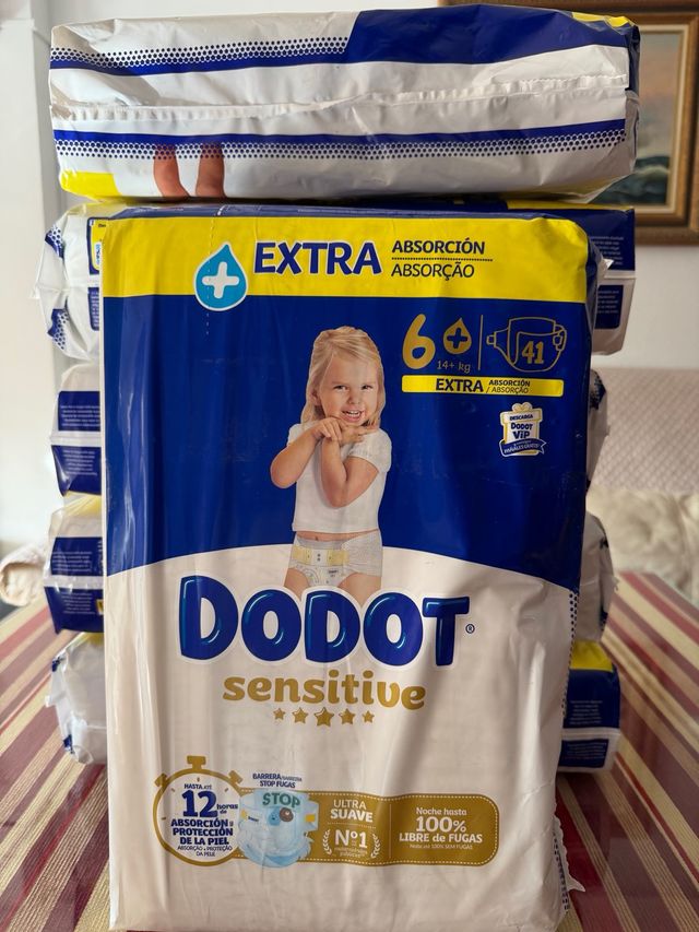 Dodot Sensitive Talla 6 plus - 41 uds