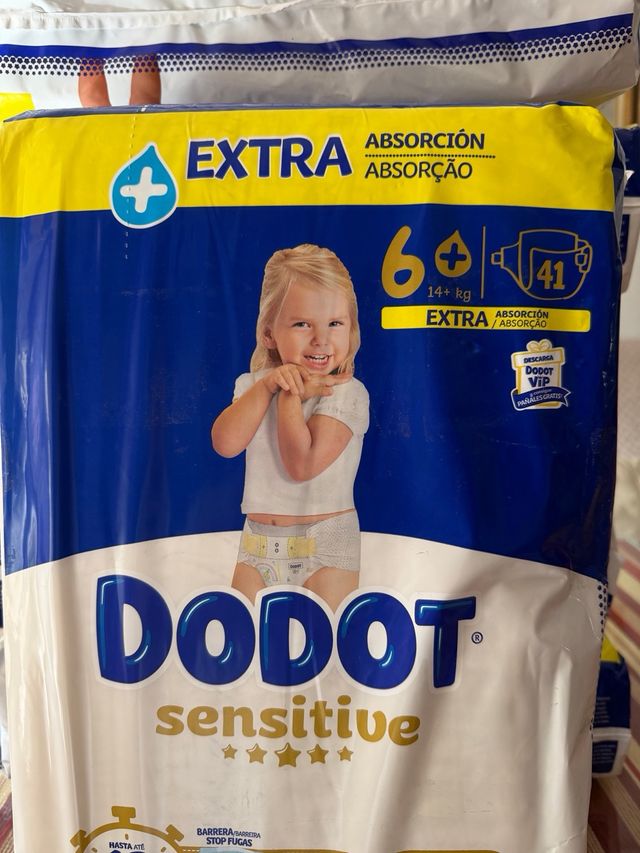 Dodot Sensitive Talla 6 plus - 41 uds