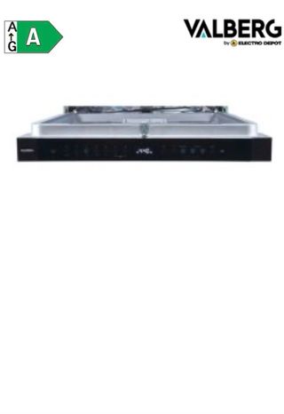 Lavavajillas Valberg 16 servicios 60cm