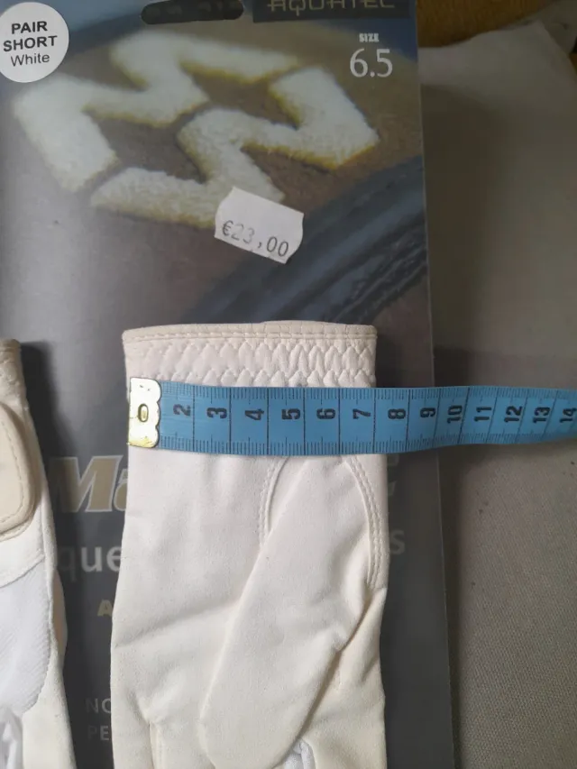 Guantes de equitación MacWet Premium Talla 6.5