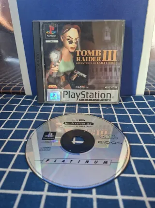 🇪🇸PS1 TOMB RAIDER III ORIGINAL ESPAÑOL
