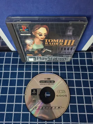 🇪🇸PS1 TOMB RAIDER III ORIGINAL ESPAÑOL