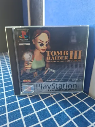 🇪🇸PS1 TOMB RAIDER III ORIGINAL ESPAÑOL