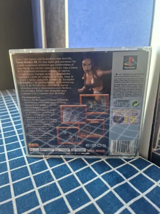 🇪🇸PS1 TOMB RAIDER III ORIGINAL ESPAÑOL