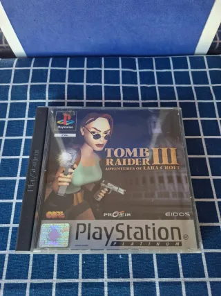 🇪🇸PS1 TOMB RAIDER III ORIGINAL ESPAÑOL