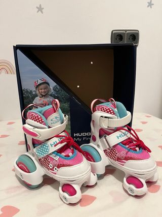 Patines Hudora My First Quad Talla 26-29