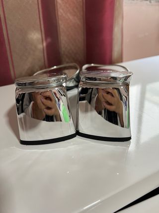 Set sandalias tacones zara