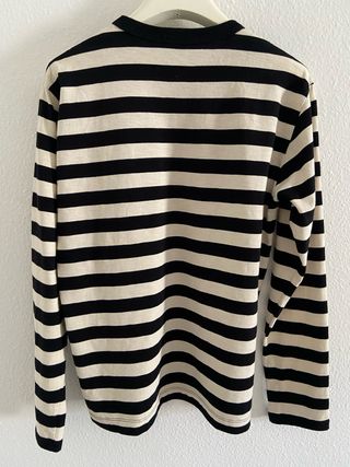 Camiseta Loreak Mendian rayas Talla M