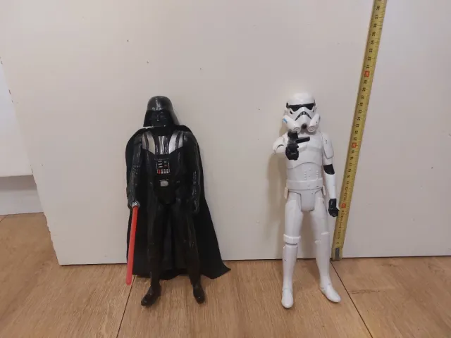 Lote 2 Figure Star Wars: Vader e Stormtrooper