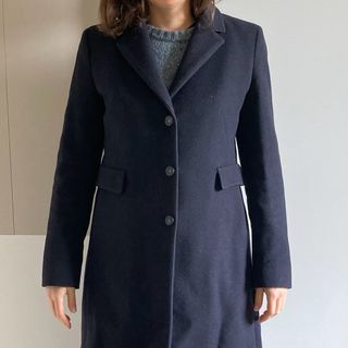 Cappotto nero lana-cashmere - Seventy Sergio Tegon