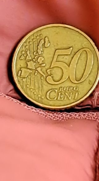 Moneda 50 céntimos Euro