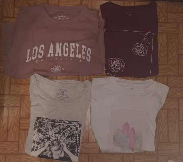 Lote 4 camisetas mujer