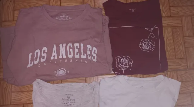 Lote 4 camisetas mujer