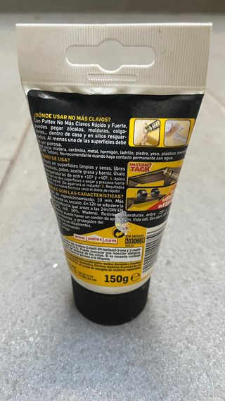 Adhesivo Pattex No Más Clavos