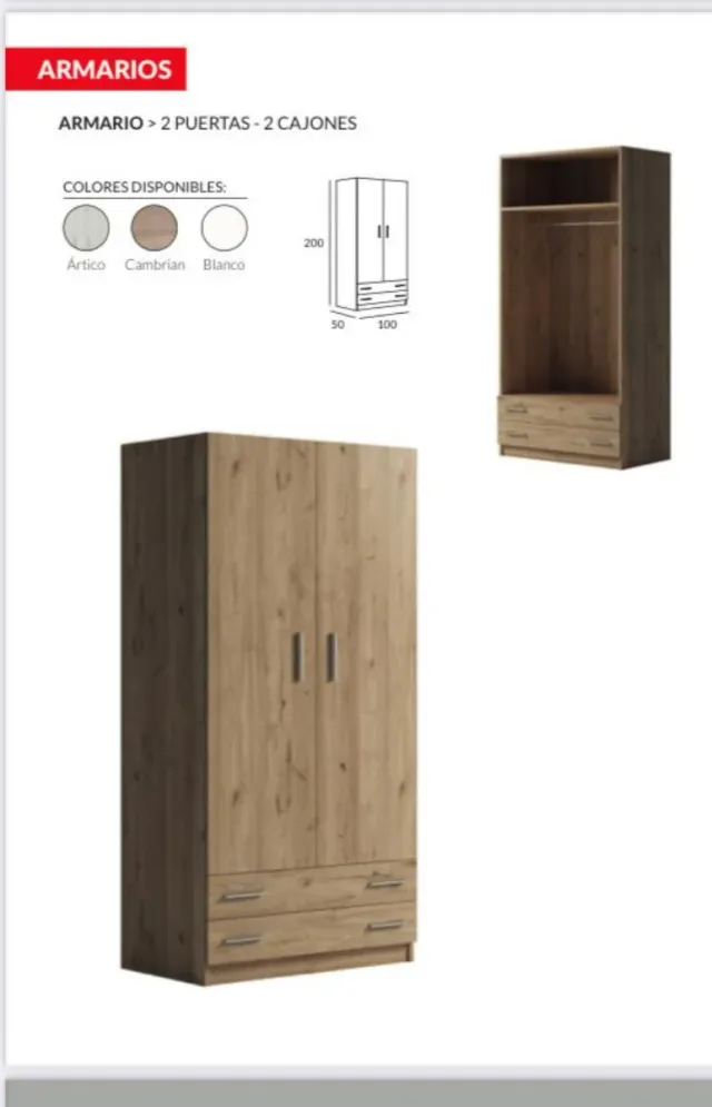 Camas e armários - 40% de desconto