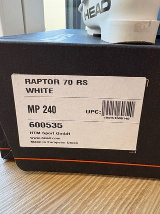 Scarponi sci HEAD Raptor 70 RS White