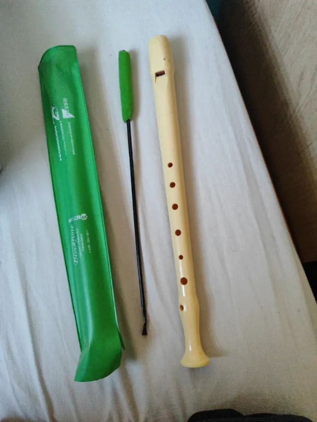 Flauta dulce Hohner Blockflöte con funda