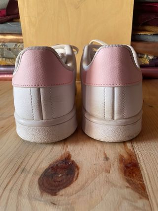 Zapatillas Adidas Talla 38 Blancas y Rosas