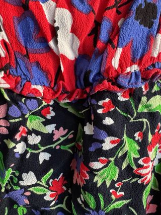 Blusa Zara floral Talla S