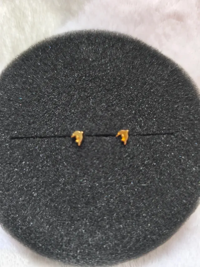 Pendientes bebé 18k delfines