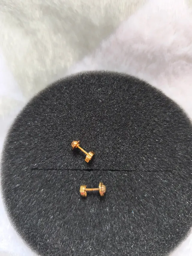 Pendientes bebé 18k delfines