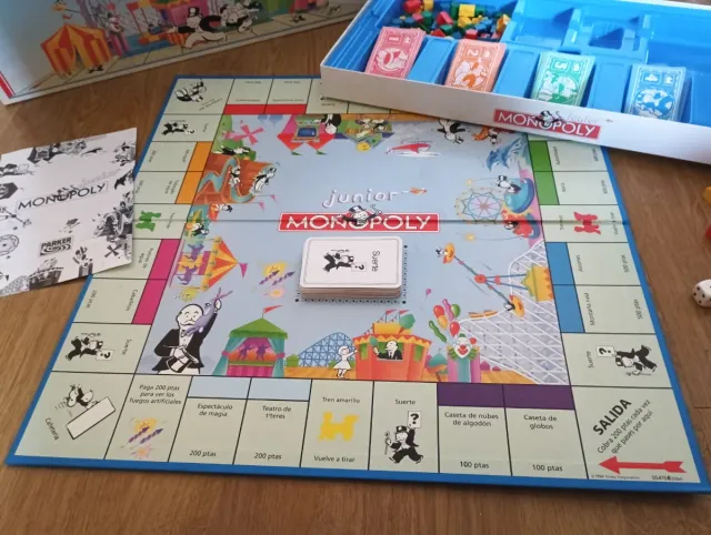 Monopoly Junior Parker retro. En pesetas
