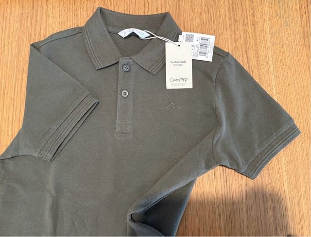 Polo bambino Mango verde (140 cm)