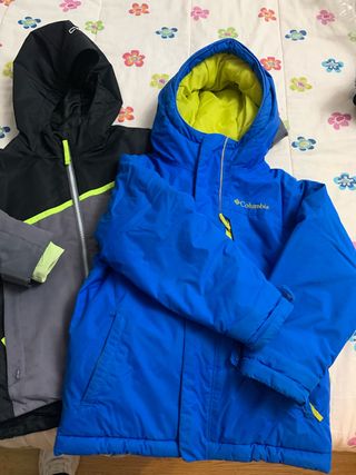 2 cazadoras niño Columbia y CMP