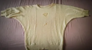 Jersey amarillo talla M