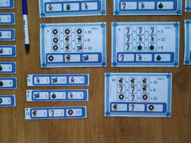 Juego Matemático Sumas y Lógica Infantil