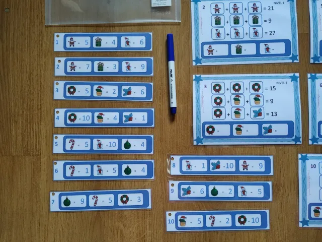 Juego Matemático Sumas y Lógica Infantil