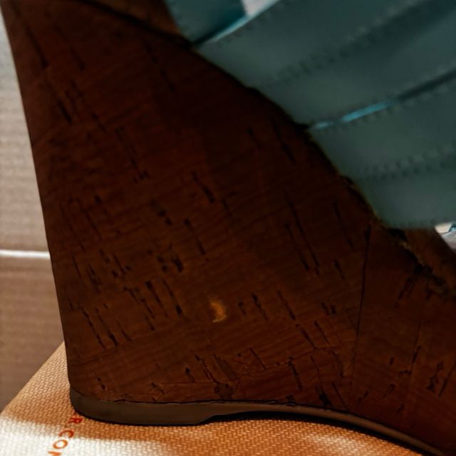 Sandalias Castañer Azul Talla 36