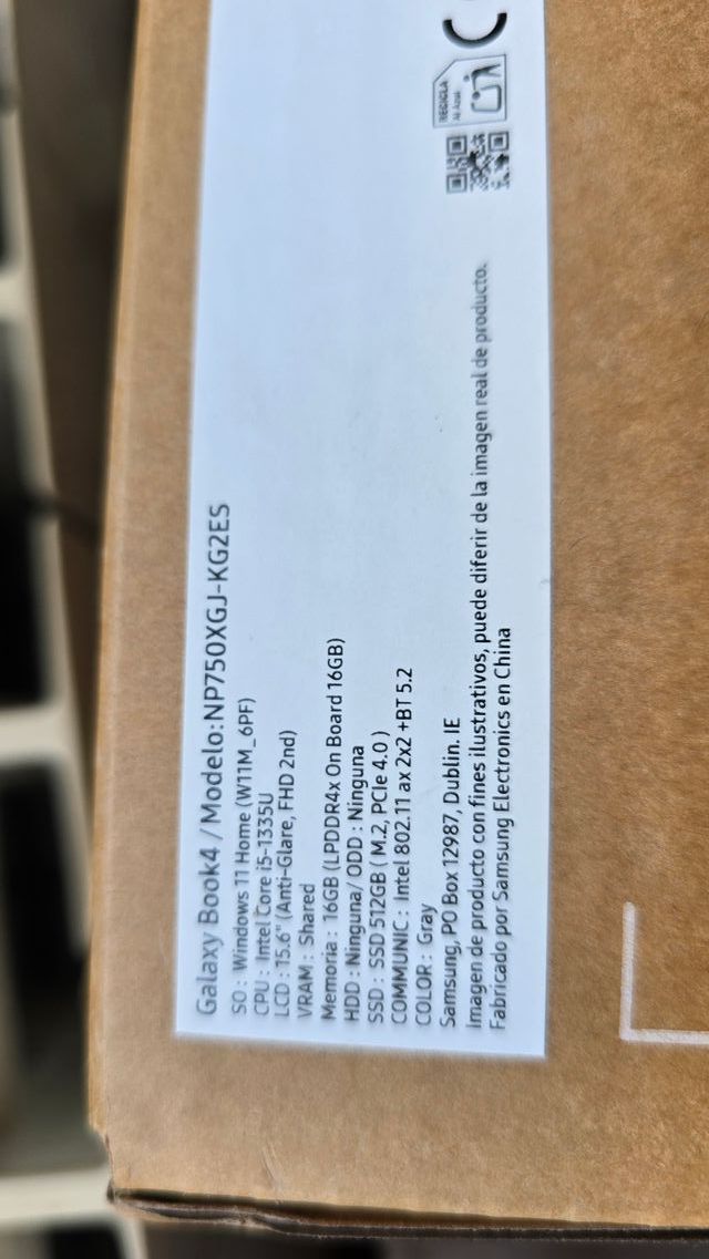 Samsung Galaxy Book4 Intel Core i5