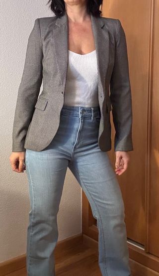 conjunto traje chaqueta Zara