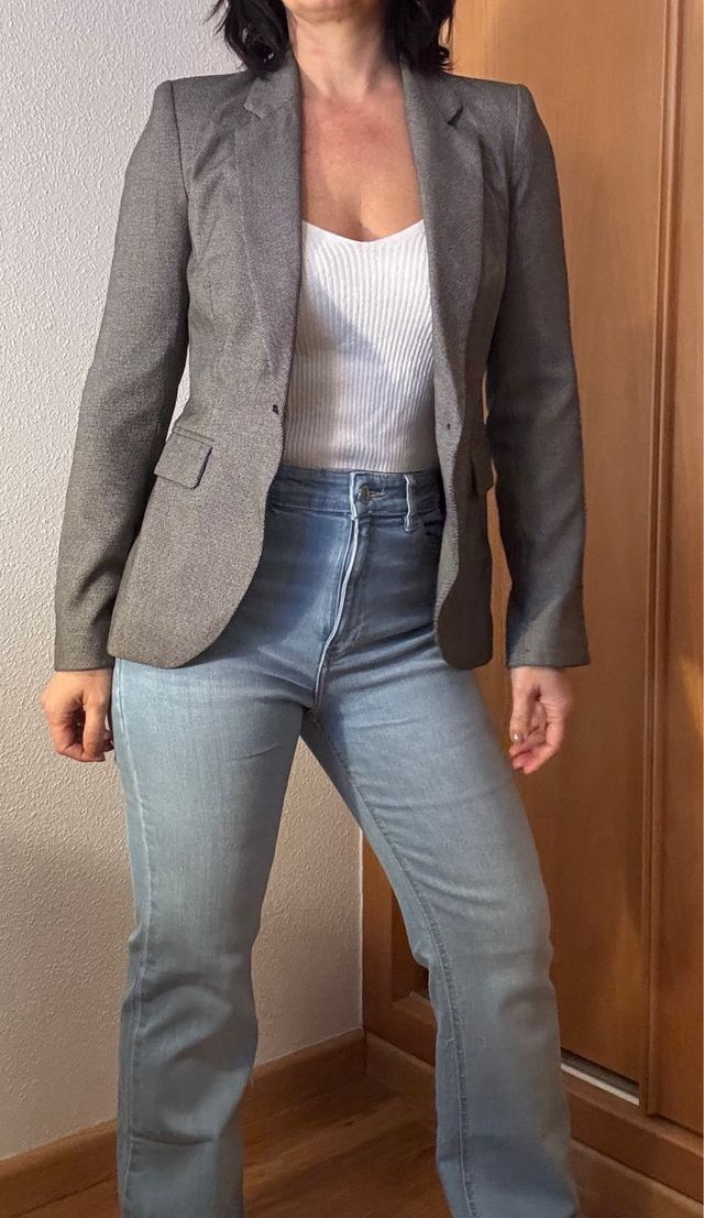 conjunto traje chaqueta Zara