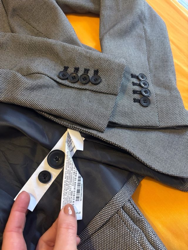conjunto traje chaqueta Zara