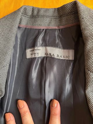 conjunto traje chaqueta Zara