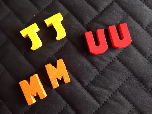 Abecedario Madera Letras Educativas