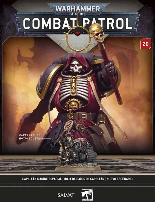 Warhammer 40k Capellán en Moto