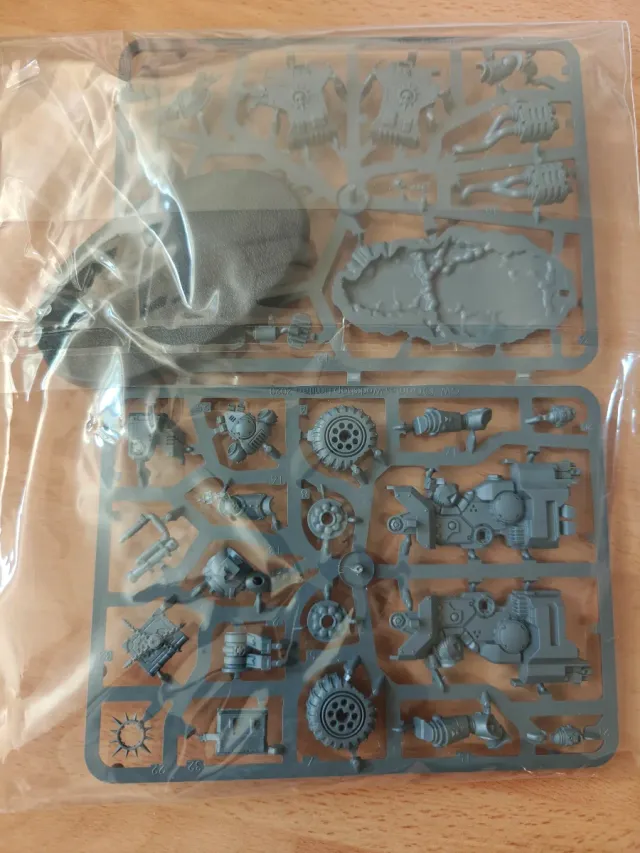 Warhammer 40k Capellán en Moto