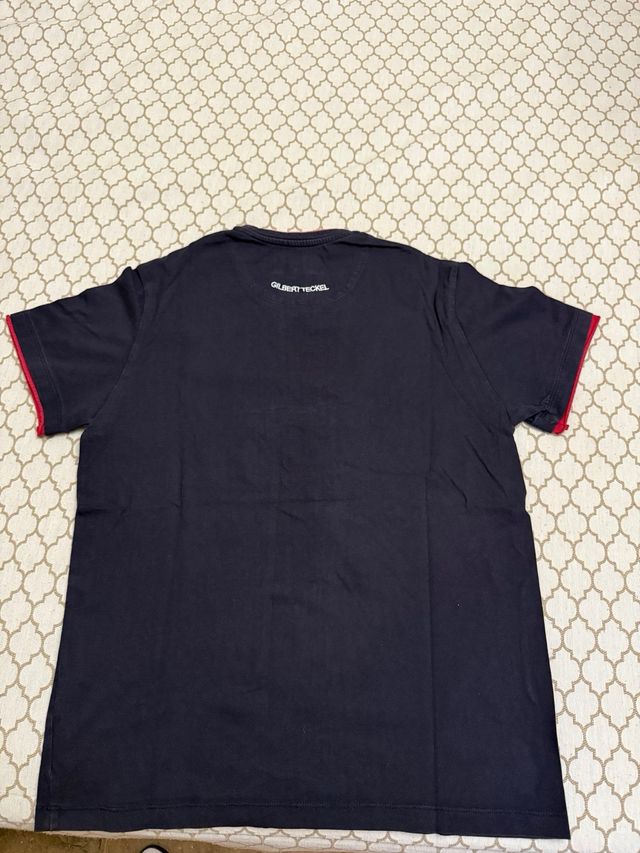 Camisetas Gilbert Teckel Roja y Azul  Talla M